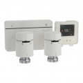 Vannes thermostatiques Schneider Wiser avec passerelle WIFI Zigbee et thermostat connectés