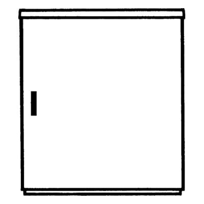 Eh armoire de trottoir eh3/f-1 montée en usine