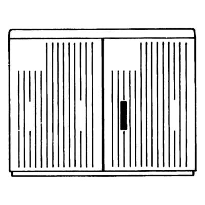 Eh3/22 ap double portes et fermetures
