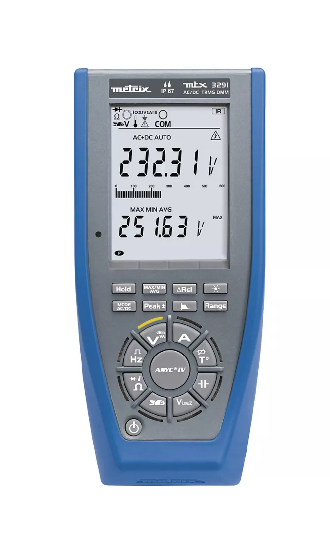 Metrix Multimetre Metrix MTX3291 Multimètre numérique TRMS MTX 3291 Asyc IV