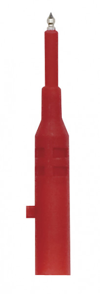 Pointe de touche Chauvin Arnoux - pour testeur ou sonde de télécommande - avec ergot de verrouillage - Ø4mm - Cat IV - 600V