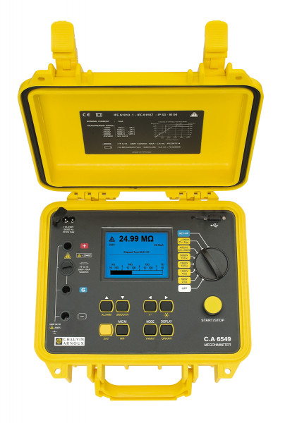 Ca 6549 megohmmetre 5kv