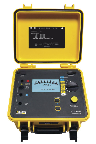 Ca 6505 megohmmetre 5kv
