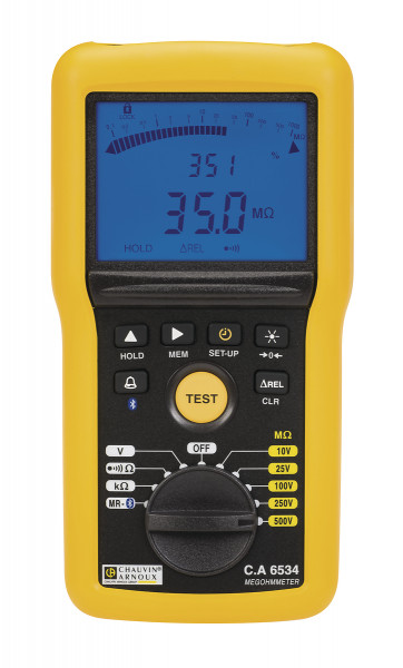 C.a 6534 megohmmetre 500v esd elec