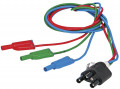 Cordon tripode - 3 cables separes (r/b/v)