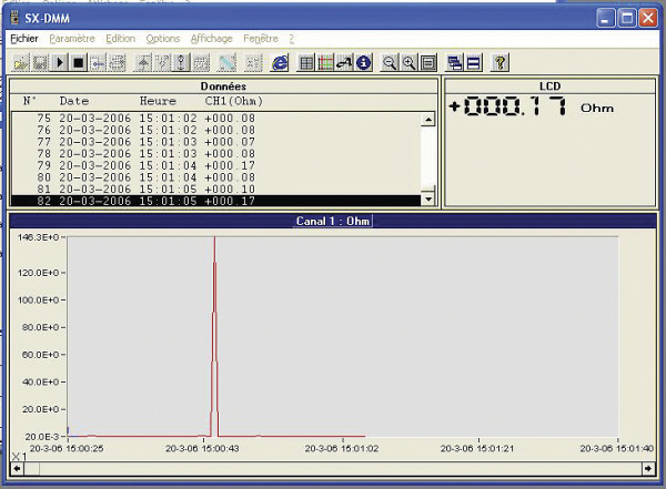 Logiciel acquisition pour mult.50000pts