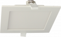 Spot encastré Carré Blanc LED 12 W 1050 lm SATURN Arlux – Température de Couleur Réglable à 3 Niveaux
