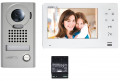 Kit vidéo platine saillie avec moniteur écran 7" (130400) - Aiphone
