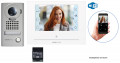 Kit vidéo JO platine saillie avec moniteur écran 7" avec module Wi-Fi intégré (130413)