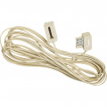 CORDON PROLONGATEUR TELEPHONE PTT 6 CTS 5M IVOIRE