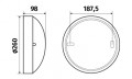 Hublot AXIOME T1 42 W HAL / 23 W CFL HF - L'ébénoïd