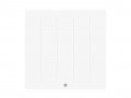 Radiateur électrique 1000W Thermor Kenya 4 à chaleur douce horizontal blanc