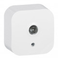 Prise TV Arnould Profil Eco simple saillie - Blanc