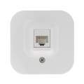 Prise RJ 45 Arnould Profil Eco multimédia cat. 5 saillie - Blanc