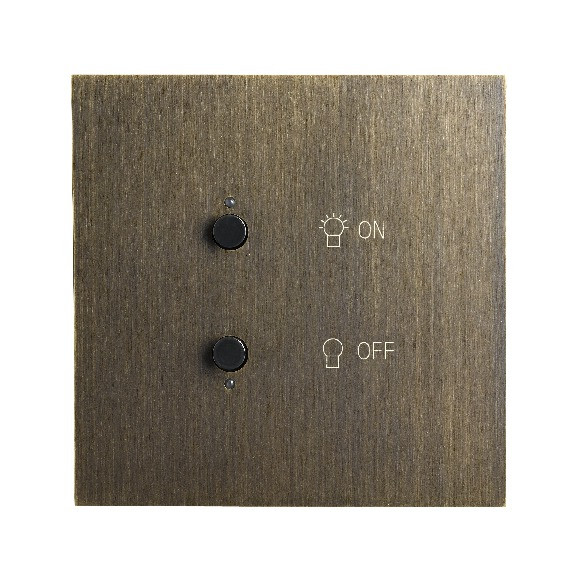Commande My Home pour lumière variation Arnould ART épure bronze