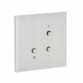Art d'Arnould - Epure - Ecovariateur 2 fils sans neutre - Acier brossé