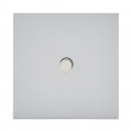 Poussoir à bouton rond Arnould ART épure acier satin