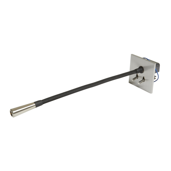 Art d'Arnould univers Epure liseuse 2 commandes - acier brossé - Arnould - AR67442