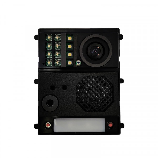 Groupe vidéo couleur poe18/48v, caméra orientable 120°, norme handicap (ipg+)