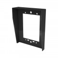 Visière nexa inox pour platine 1 module, finition noire (black)