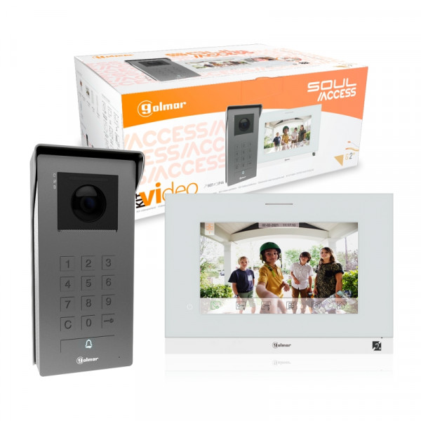 Kit vidéo light soul access couleur 2 fils non polarisés 1 appel