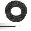 Câble photovoltaïque h1z2z2-k 1x4mm² couleur noir à la coupe (prix au mètre)