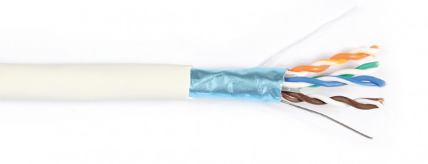Câble réseau RJ45 cat6 F/UTP 4 paires 100ohms 250MHz - câble éthernet LSZH Boîte de 305m