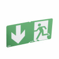 Pictogramme uraone (running man + flèche)