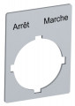 Etiquette pour boutons et voyants [arret marche]