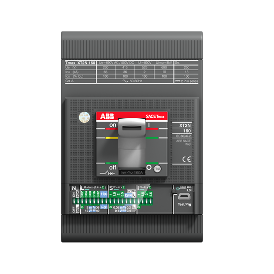 Disjoncteur xt2n 3p 63a 36ka+decl. elec. ls/i