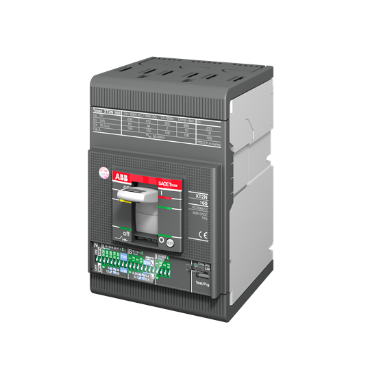Disjoncteur xt2l 160 ekip i 10a 3p ff