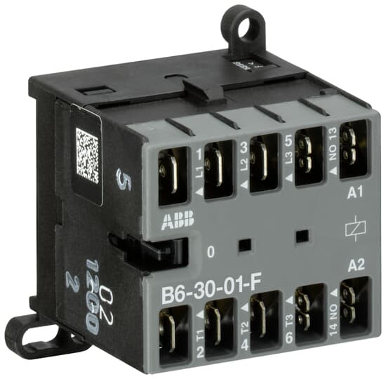 Mini contacteur 4kw-3p+1nf-24vac-faston