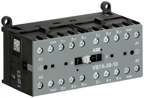 Mini inv. 5.5kw av. ver. de secu.-2 x 3p+1no-110-127vac