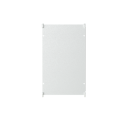 Plaque de fond metallique 750mm x 500mm pour coffret gemini taille 5