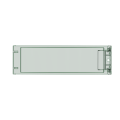 Porte transparente 1x18m pour coffret mistral 65