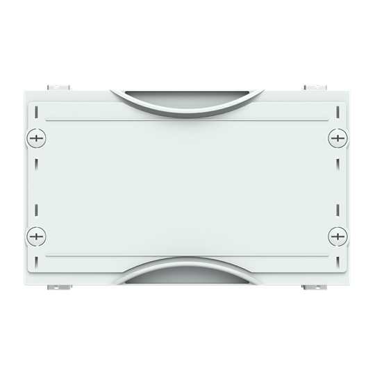 Plastron plein 1 rangée type a gaine a cable