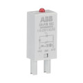 Module débrochable cr-m varistance & led rouge 110-230vac/dc