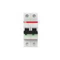 Disjoncteur s202m 2p 13a courbe c raccordement a vis - 15ka (2modules)