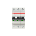 Disjoncteur s203l 3p 10a courbe c raccordement à vis - 6ka (3modules)