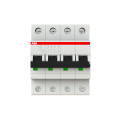 Disjoncteur Modulaire 10 A 4 P ABB - Courbe C - Raccordement à Vis - 6 kA