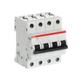 Disjoncteur s204l 4p 63a courbe c raccordement à vis - 6ka (4modules)