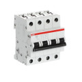 Disjoncteur s204l 4p 16a courbe d raccordement à vis - 6ka (4modules)