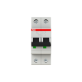 Disjoncteur 2 P 6 A Courbe C 10 kA ABB – Raccordement à Vis