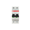 Disjoncteur s202m 2p 10a courbe c raccordement à vis - 15ka (2modules)