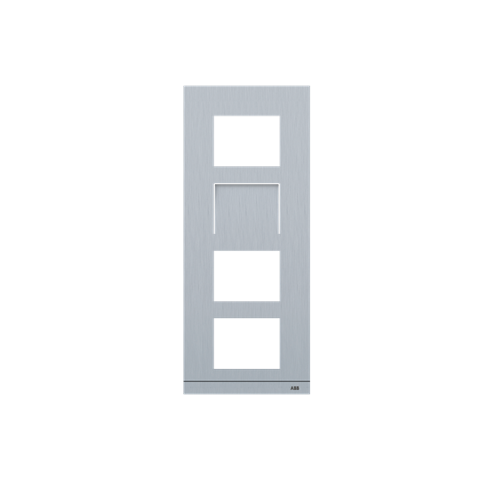 Platine 1/4 audio/vidéo aluminium