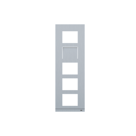Platine 1/5 audio/vidéo aluminium