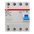 Interrupteur Différentiel 4 P 40 A 30mA ABB - Type AC