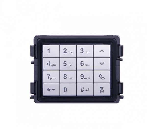 Module clavier acier inoxydable