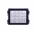 Module clavier acier inoxydable