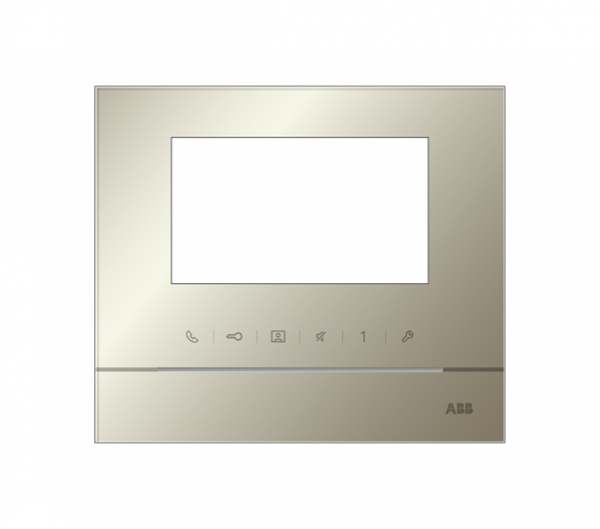 Welcome m face avant pour ecran 4.3-dore